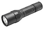 SureFire G2X Tactical Single-Output LED Flashlight with Tactical tailcap click switch, Black