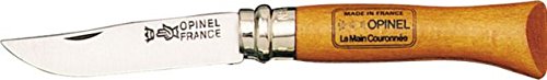 Opinel No6 Carbon Steel Folding Pocket Knife with Beechwood Handle Opinel No6 Carbon Steel Folding Pocket Knife with Beechwood Handle