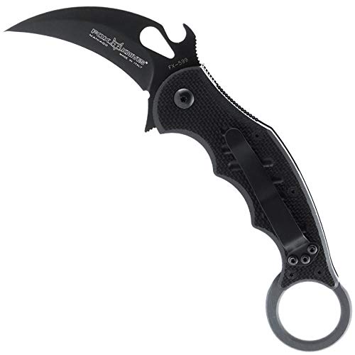 Fox 599 G10 Black Emerson Wave Folding Karambit Fox 599 G10 Black Emerson Wave Folding Karambit