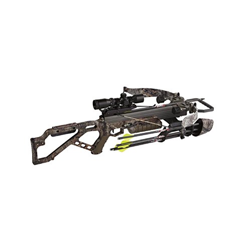 Excalibur Crossbow Micro 335 Crossbow with APX Package/Scope (Draw Weight : 270-Pound), Realtree Xtra, Recurve