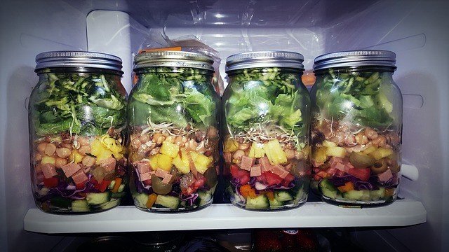 Mason jars food preservation