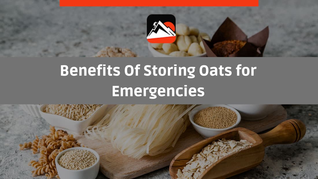 A table with different grains including oats