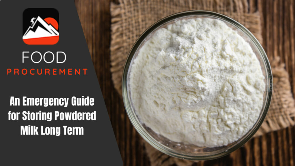 A bowl with powdered milk in a table