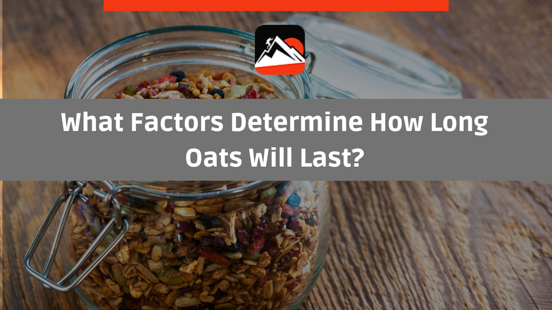 Oats stored in mason jars