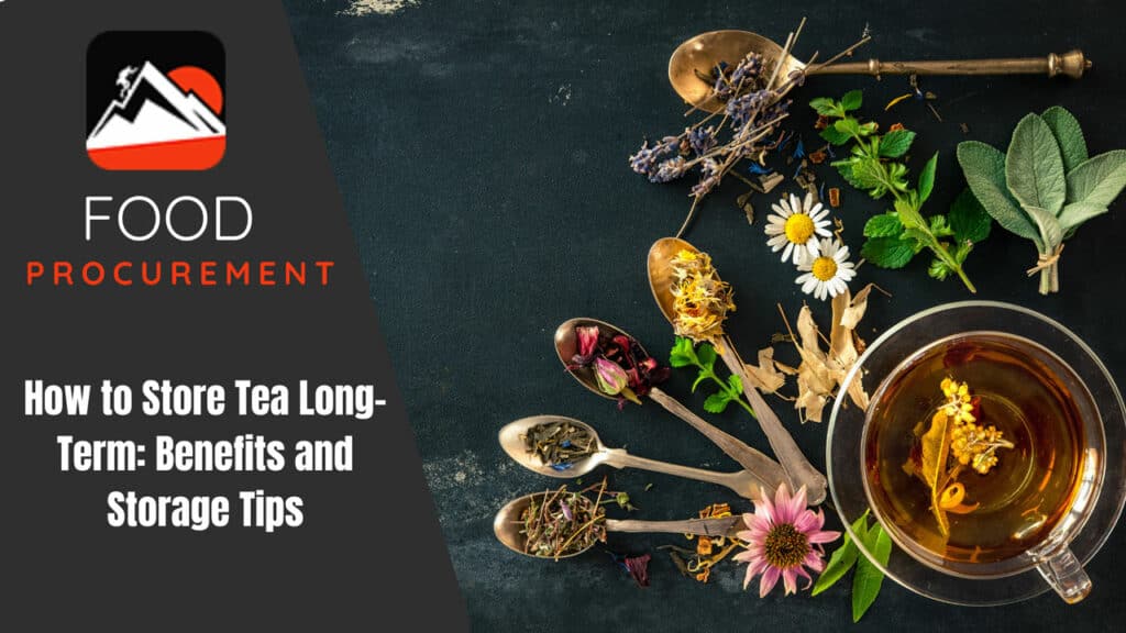 A variety of loose leaf teas in a table